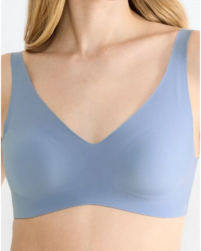 Brassière décolleté plongeant Sloggi ZERO Feel (Chambray)