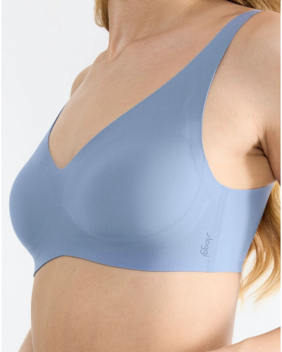 Plunging neckline bra Sloggi ZERO Feel (Chambray)