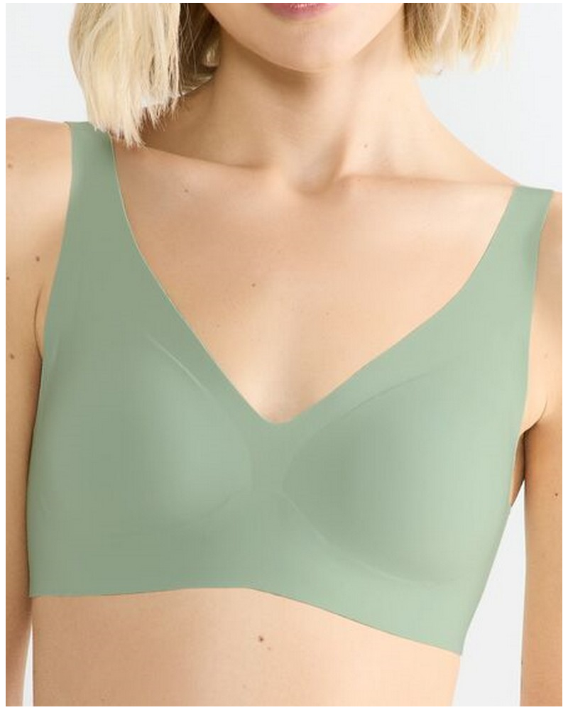Plunging neckline bra Sloggi ZERO Feel (Moroccan Mint)