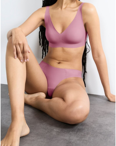 Brassière décolleté plongeant Sloggi ZERO Feel (Purple)