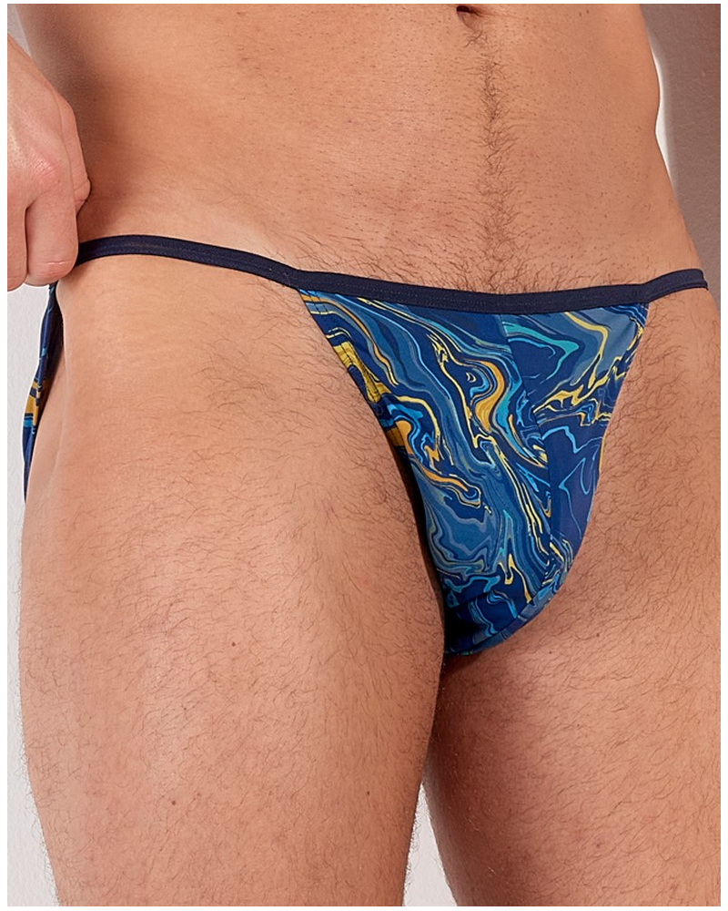 Tanga en microfibre HOM Funky Styles (Multicolore)