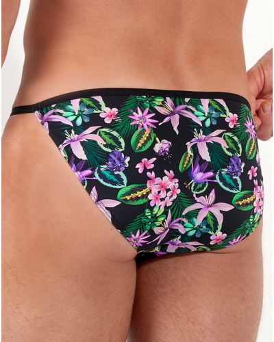 Microfibre tanga HOM Funky Styles (Imprimé Rose)