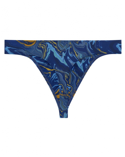 Microfibre thong HOM Funky Styles (Imprimé Navy)