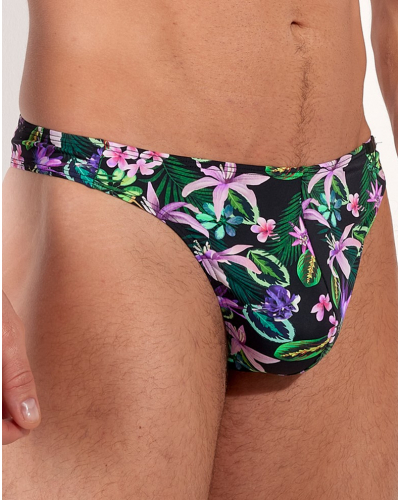 Microfibre thong HOM Funky Styles (Imprimé Rose)