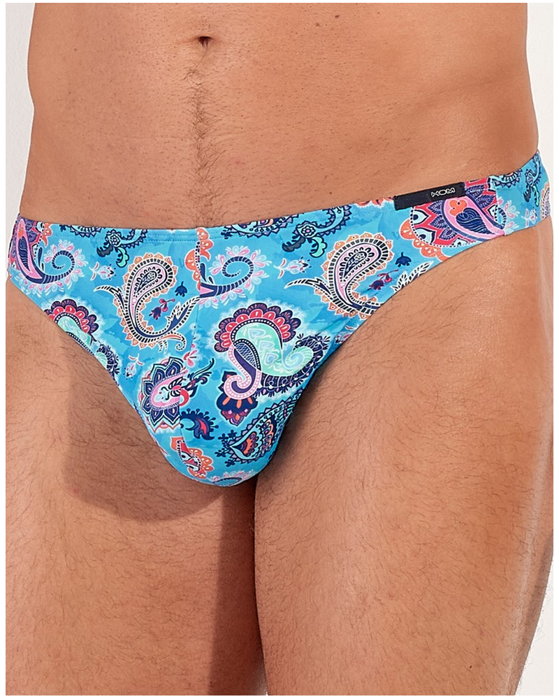 String en microfibre HOM Funky Styles (Imprimé turquoise)