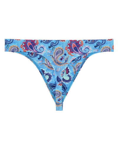 Microfibre thong HOM Funky Styles (Imprimé turquoise)