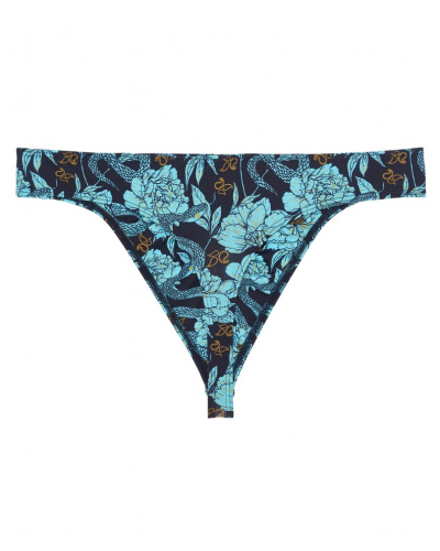 Microfibre thong HOM Funky Styles (Imprimé bleu)