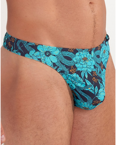 String en microfibre HOM Funky Styles (Imprimé bleu)