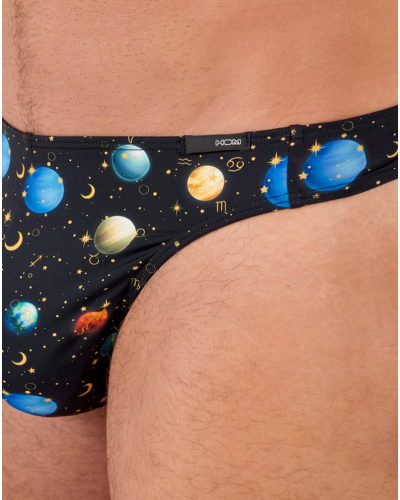 Microfibre thong HOM Funky Styles (Imprimé Noir)