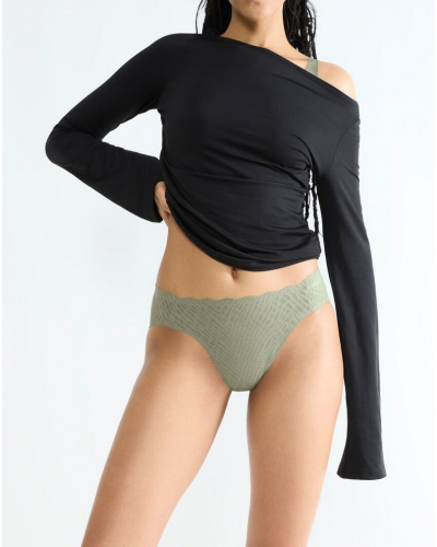 Slip échancré Sloggi Zero Feel Bliss (Moss Green Old)