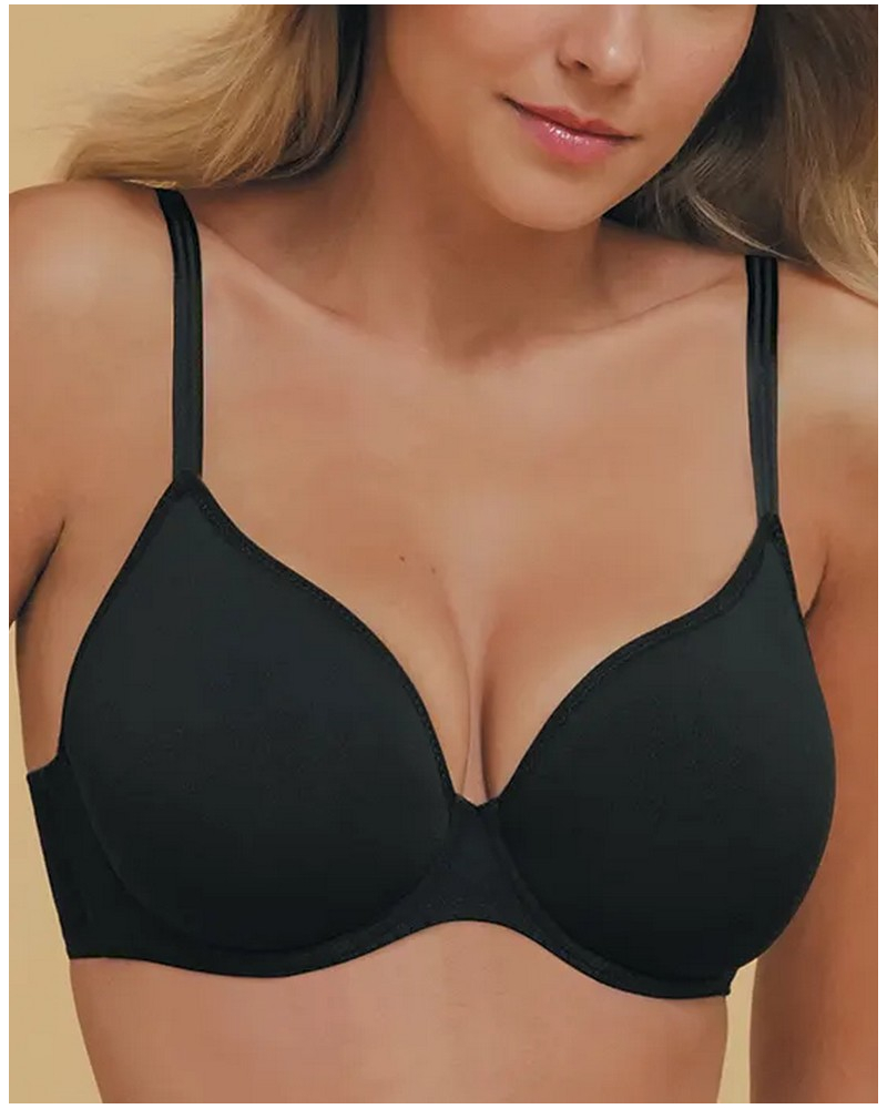 Soutien-gorge spacer plunge Antigel New Apesanteur (Noir)