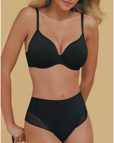 Soutien-gorge spacer plunge Antigel New Apesanteur (Noir)
