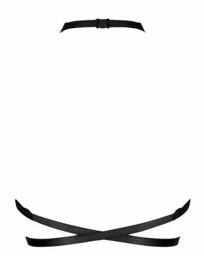 Padded halter bra Antigel New Apesanteur (Black)