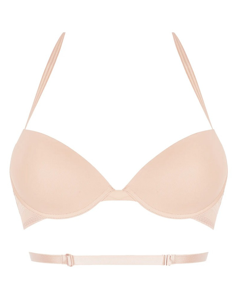 Padded halter bra Antigel New Apesanteur (Magnolia)