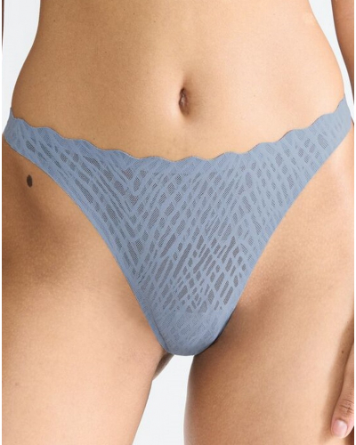 Tanga Sloggi Zero Feel Bliss (Bluish Gray)
