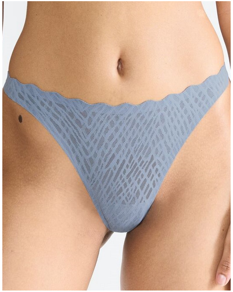 Thong Sloggi Zero Feel Bliss (Bluish Gray)