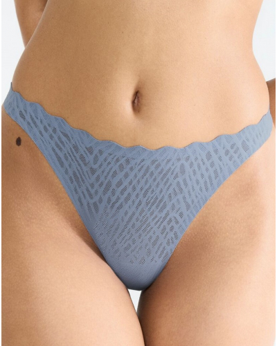 Thong Sloggi Zero Feel Bliss (Bluish Gray)