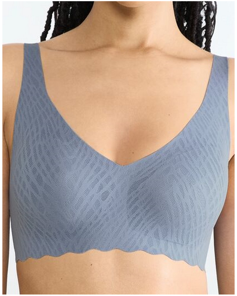 Bralette Sloggi Zero Feel Bliss (Bluish Gray)