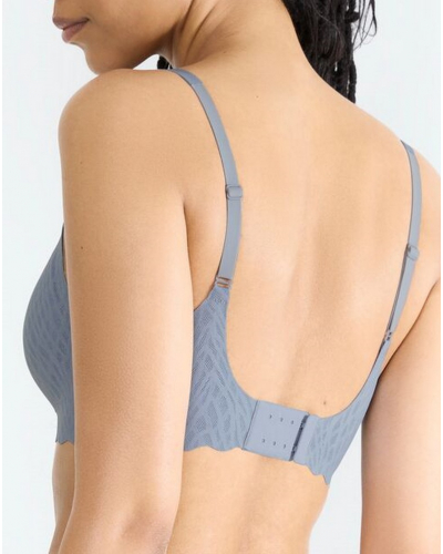 Bralette Sloggi Zero Feel Bliss (Bluish Gray)