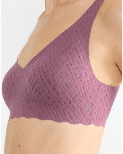 Bralette Sloggi Zero Feel Bliss (Lila Clover)