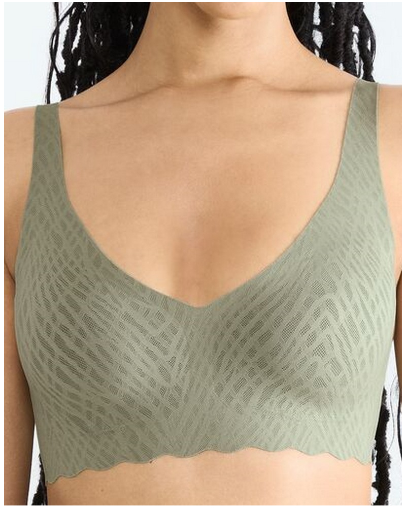 Bralette Sloggi Zero Feel Bliss (Moss Green Old)