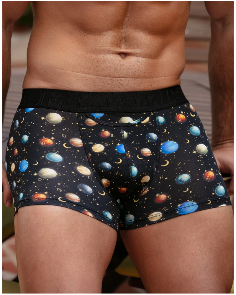 Microfibre boxer HO1 HOM Funky Styles (Imprimé noir)