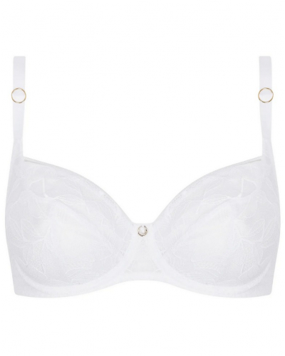 Demi bra Antigel Dentelle Rebelle (White)