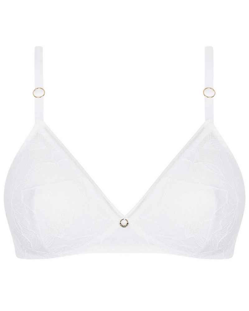 Soutien-gorge sans armature Antigel Dentelle Rebelle (Blanc)