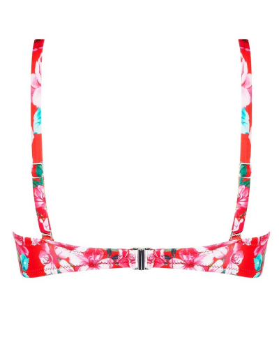 Soutien-gorge de bain triangle à coque bonnets profonds Antigel La Chérie Forever (Rouge Chérie)