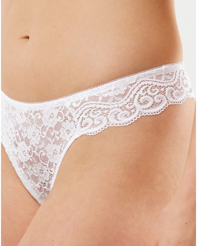 Thong Triumph Amourette (White)