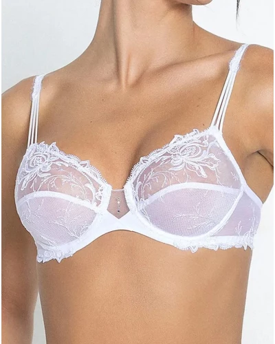 Soutien-gorge Lise Charmel Avec Armatures - Taille 105E (90 Eur) - Gris Perlé - Neuf Avec étiquettes