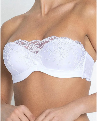 Strapless removable bra Lise Charmel Source Beauté (White)