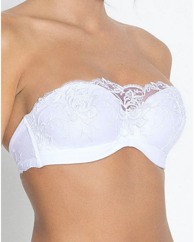 Strapless removable bra Lise Charmel Source Beauté (White)