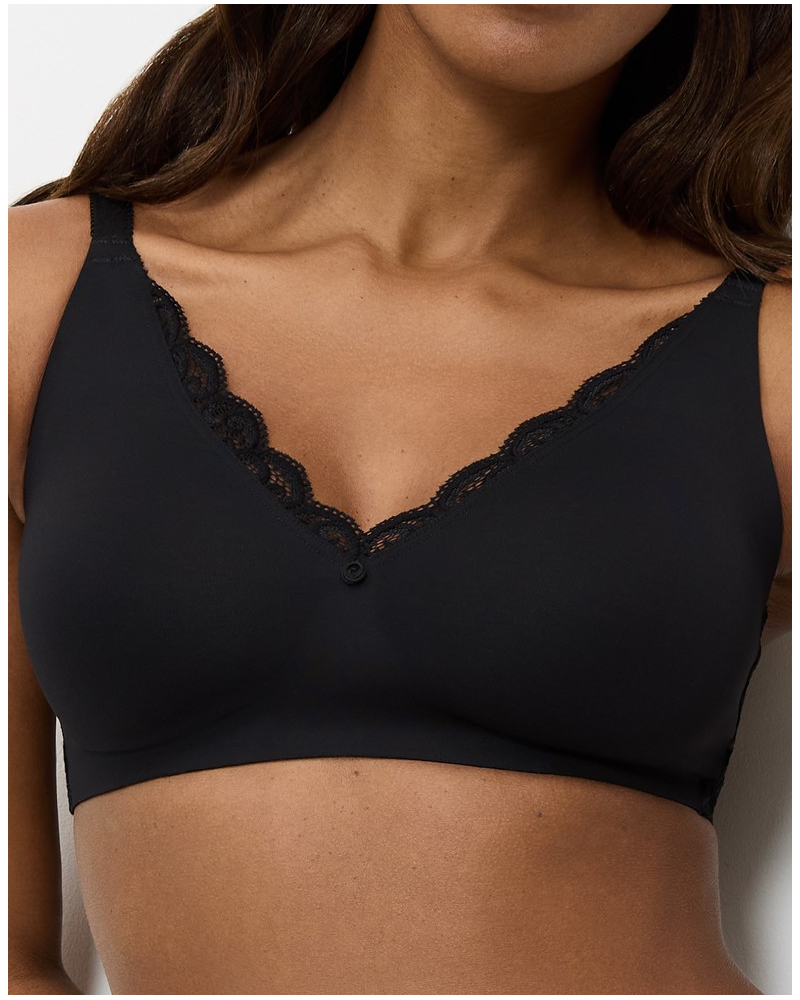 Soutien-gorge minimiseur sans armature Triumph Amourette (Noir)