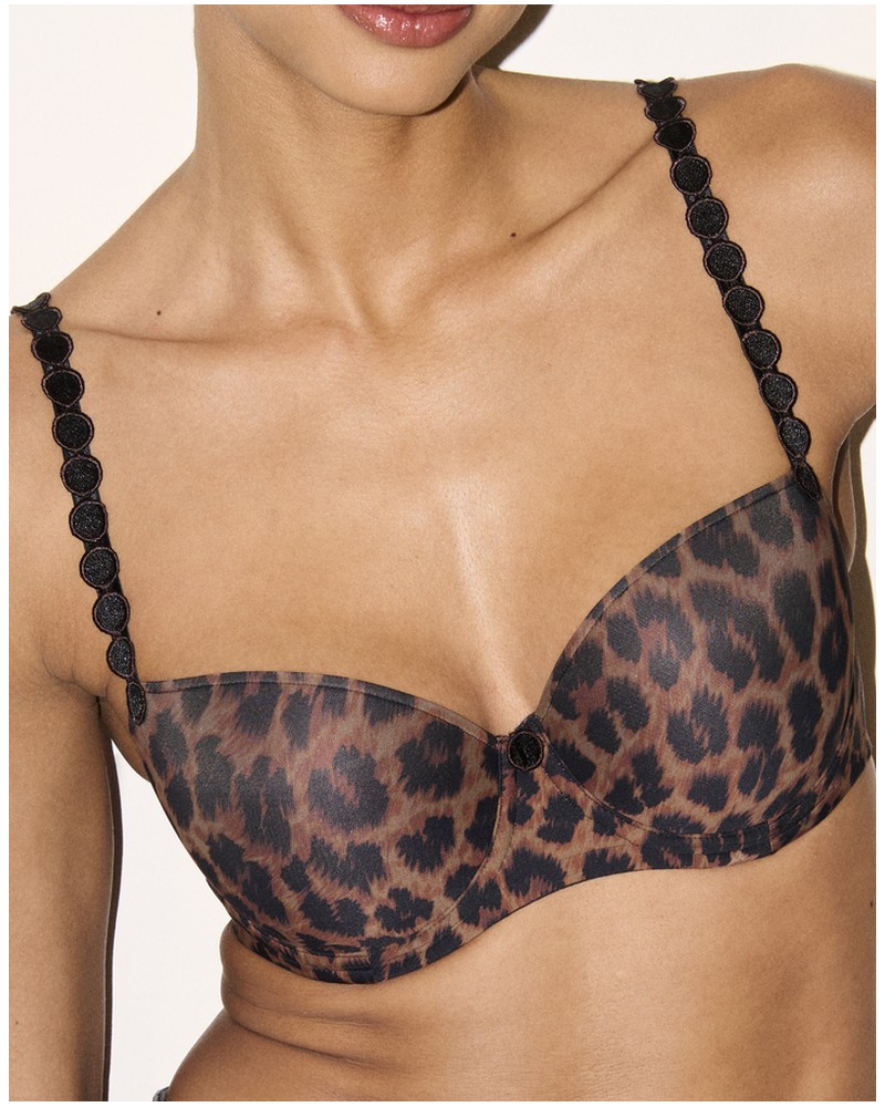 Soutien-gorge balconnet coque Marie Jo Tom (Fauve)