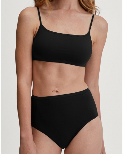 Culotte taille haute Calida Sleek Skin (Noir)
