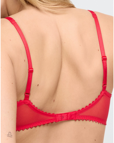 Balcony bra horizontal seam Marie Jo Jane (True Red)