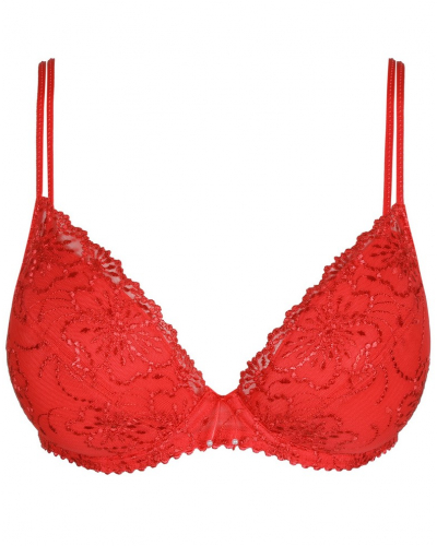 Soutien-gorge push-up à coques amovibles Marie Jo Jane (True Red)