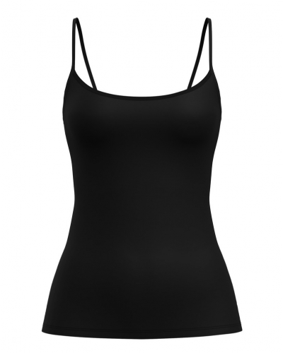 Camisetas tirantes espaguetis Calida Sleek Skin (Negro)