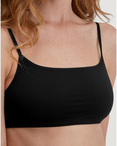 Bralette Calida Sleek Skin (Black)