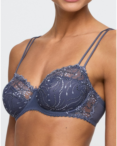 Half padded balconny bra Jane Marie Jo (Blue Shadow)