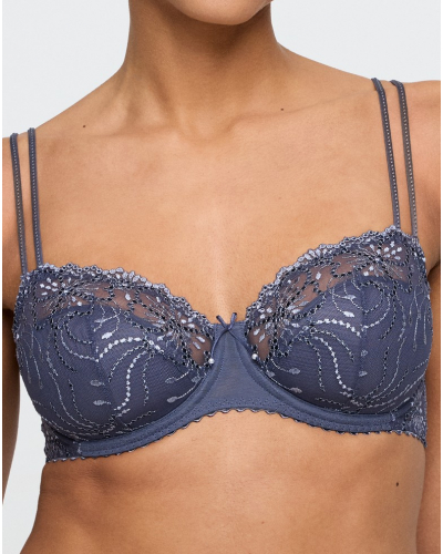 Soutien-gorge balconnet demi mousse Marie Jo Jane (Blue Shadow)