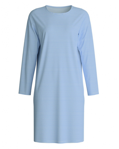 Nightdress Calida Lovely Nights 100% cotton (Hydrangea Blue)
