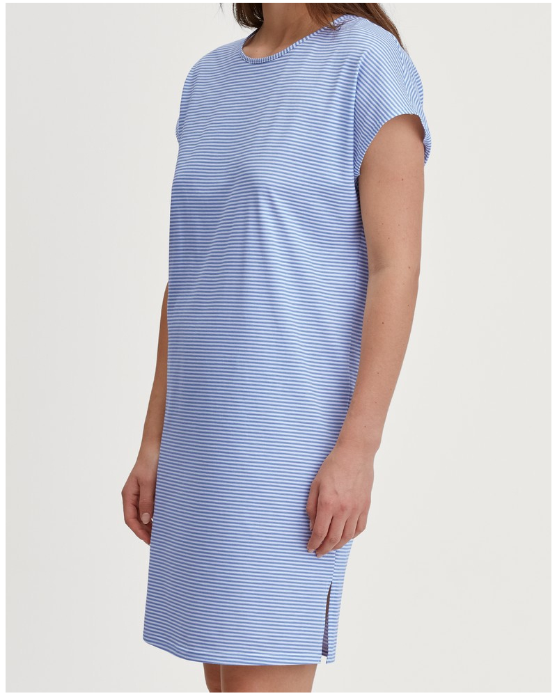 Camisone Calida Lovely Nights 100% algodón (Hydrangea Blue)