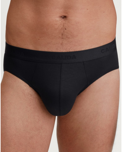 Mini slip Calida Natural Cooling (Noir)