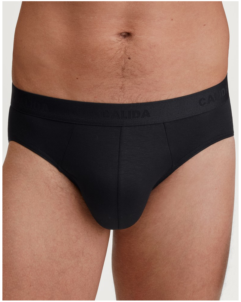 Mini slip Calida Natural Cooling (Noir)