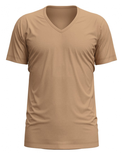 V-neck t-shirt Calida Natural Cooling (Invisible)
