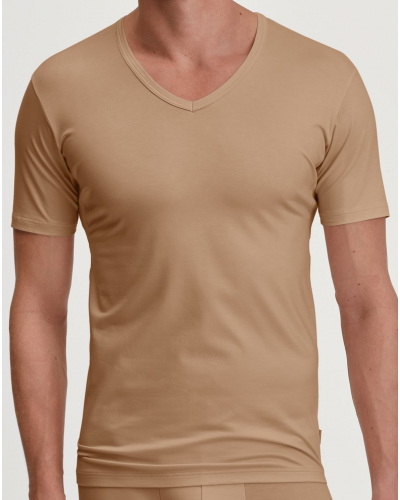 T-shirt col V Calida Natural Cooling (Invisible)