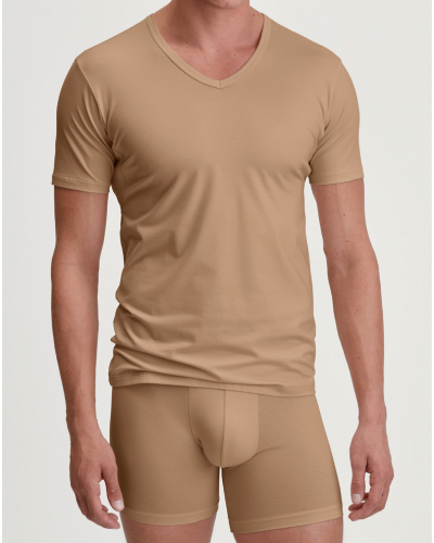 Camiseta cuello V Calida Natural Cooling (Invisible)