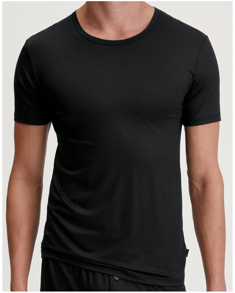 T-shirt Calida Natural Cooling (Black)